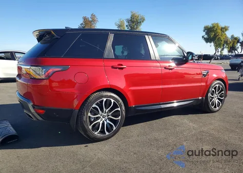 2020 Land Rover Range Rover Sport Hse z USA, uszkodzony, nr VIN SALWR2SU2LA888804